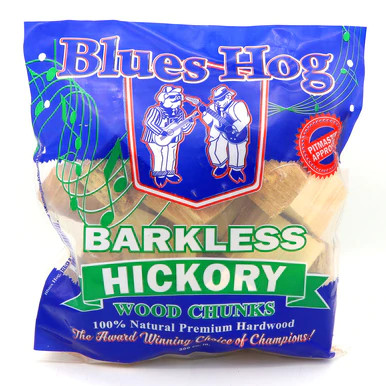 Drevené kúsky na údenie - hickory (biely orech) 1,9kg - Blues Hog