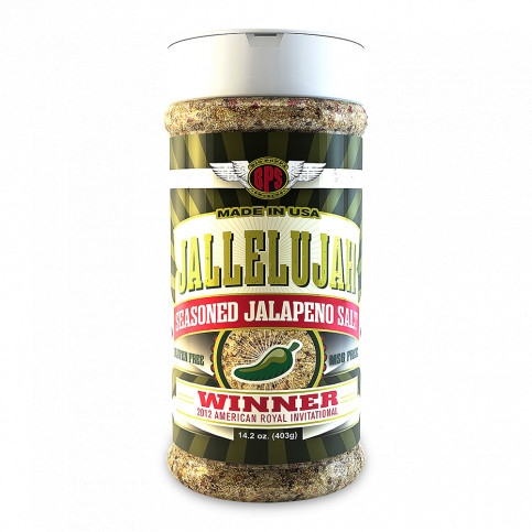 Big Poppa's Jallelujah Seasoned Jalapeno Salt 213g